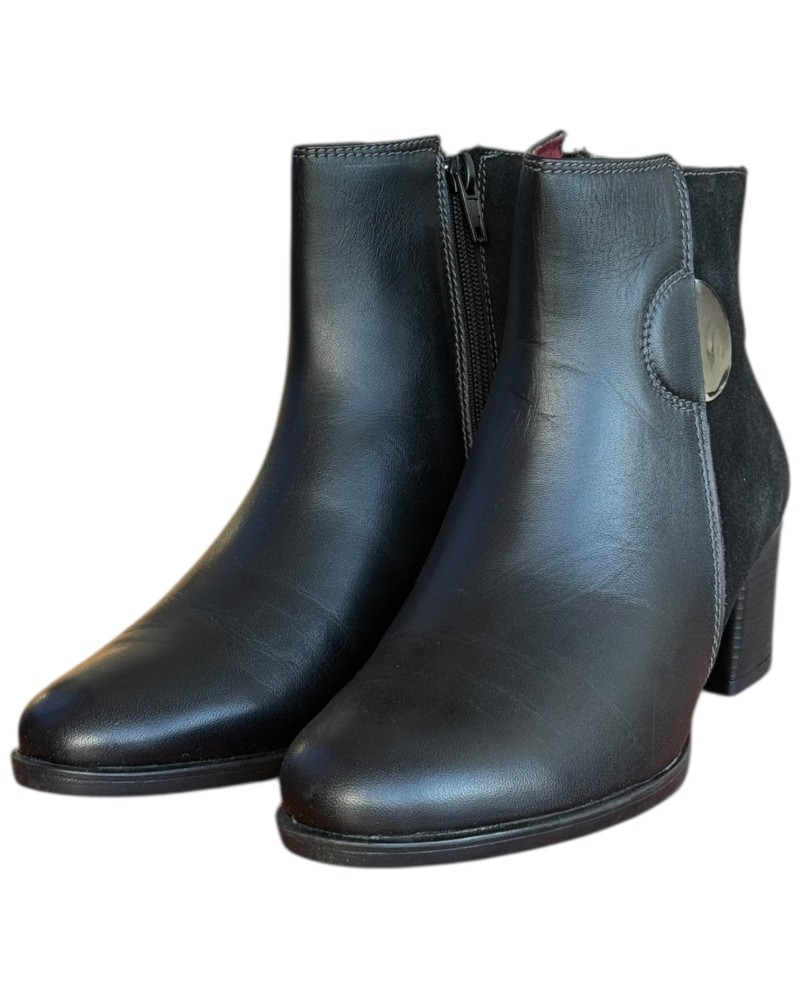 Δερμάτινο Γυναικείo Μποτάκι - N492