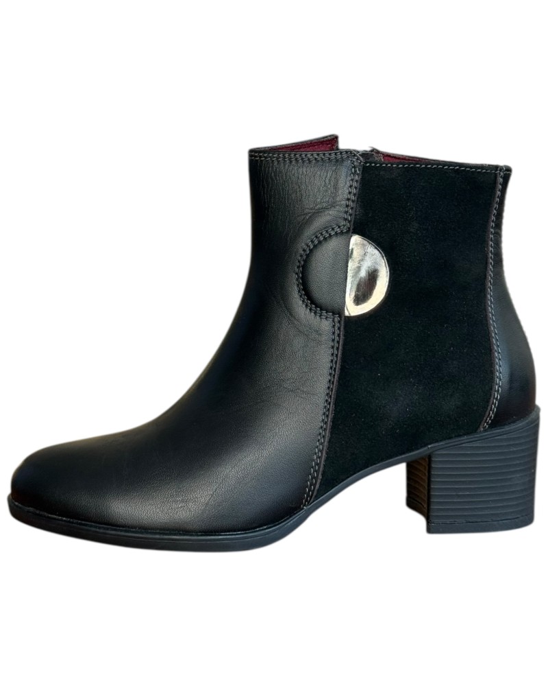 Δερμάτινο Γυναικείo Μποτάκι - N492