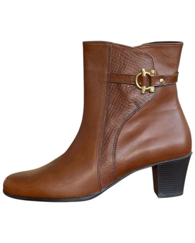 Δερμάτινο Γυναικείo Μποτάκι - N496