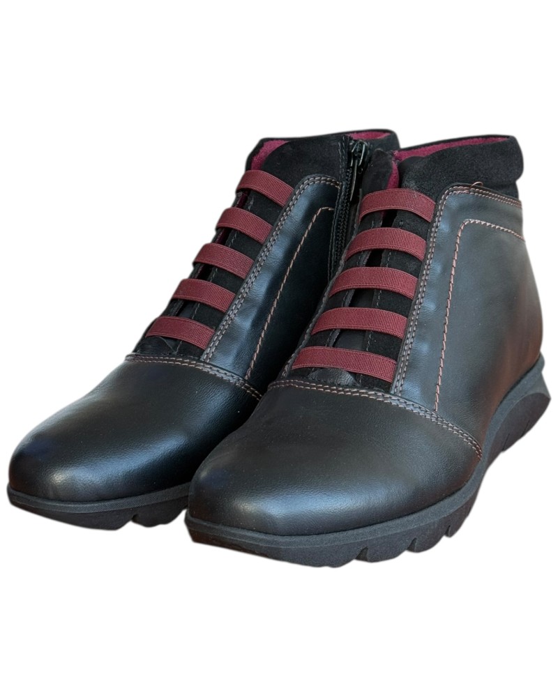 Δερμάτινο Γυναικείo Μποτάκι - N497