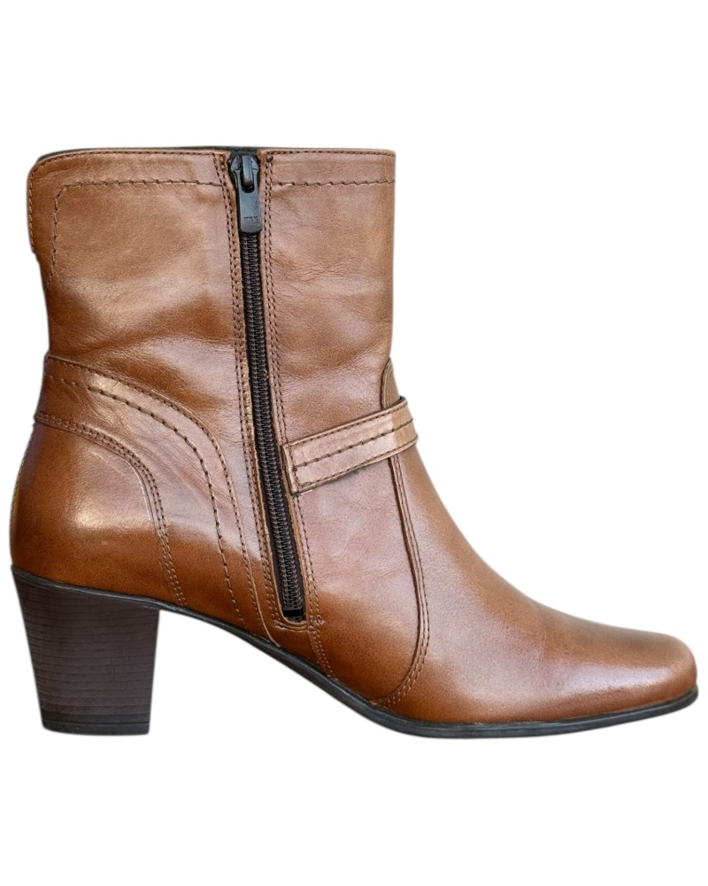 Δερμάτινο Γυναικείo Μποτάκι - N498