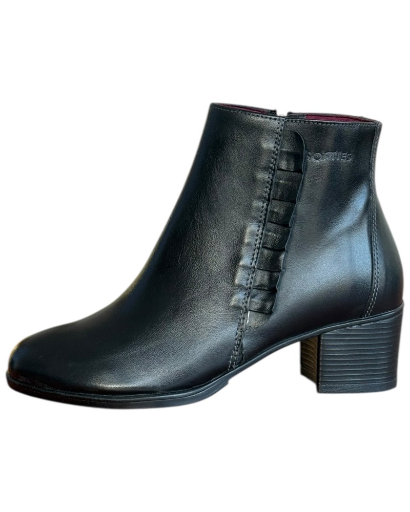 Δερμάτινο Γυναικείo Μποτάκι - N501