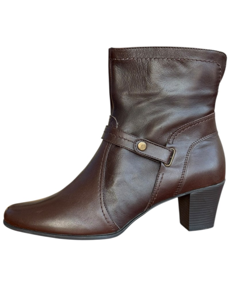 Δερμάτινο Γυναικείo Μποτάκι - N503