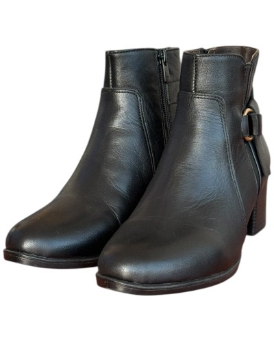 Δερμάτινο Γυναικείo Μποτάκι - N510