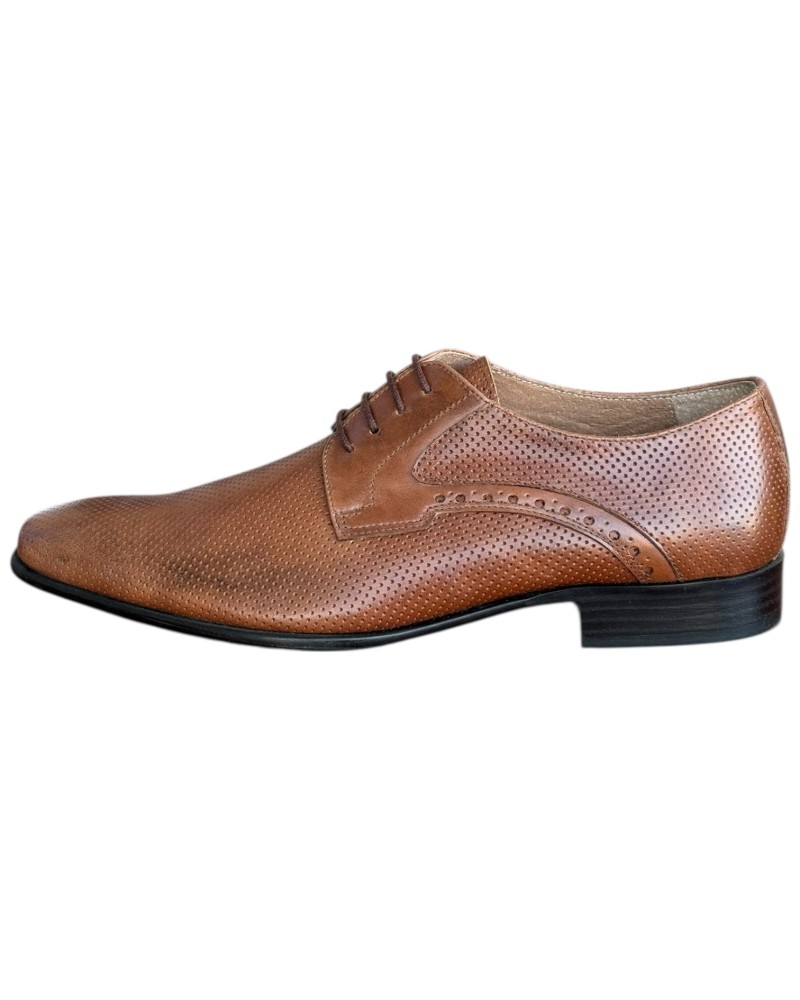  Δερμάτινο Ανδρικό Παπούτσι - N566