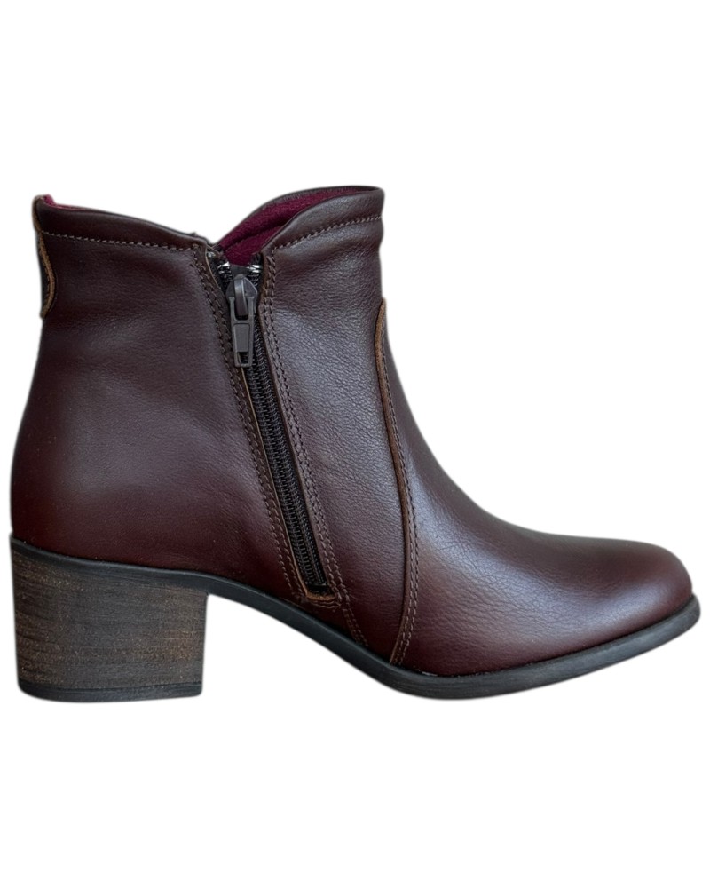 Δερμάτινο Γυναικείo Μποτάκι - N581