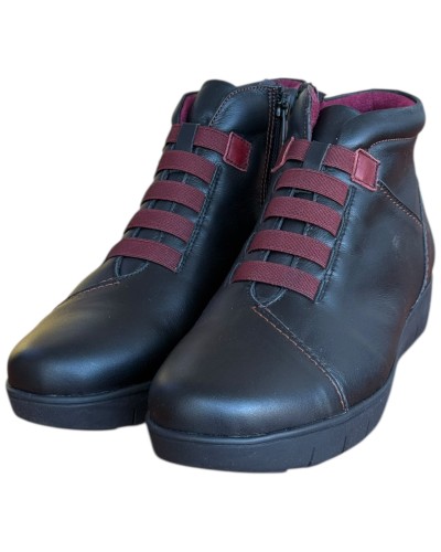 Δερμάτινο Γυναικείo Μποτάκι - N584