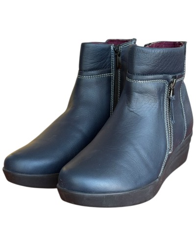 Δερμάτινο Γυναικείo Μποτάκι - N587