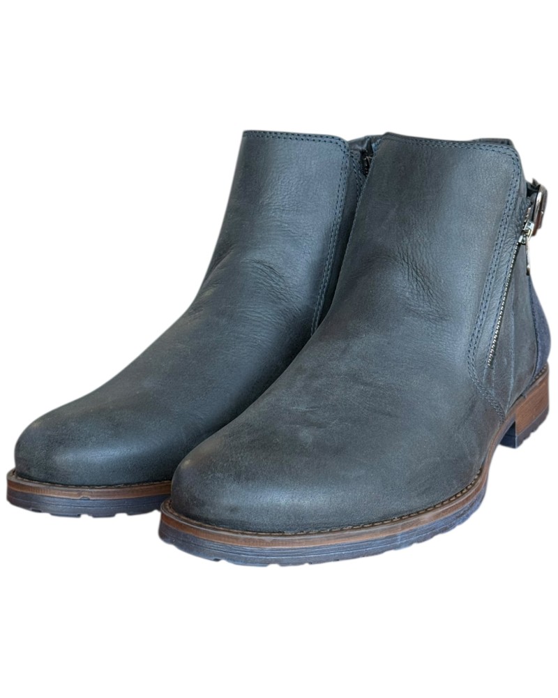  Δερμάτινο Ανδρικό Μποτάκι - N588