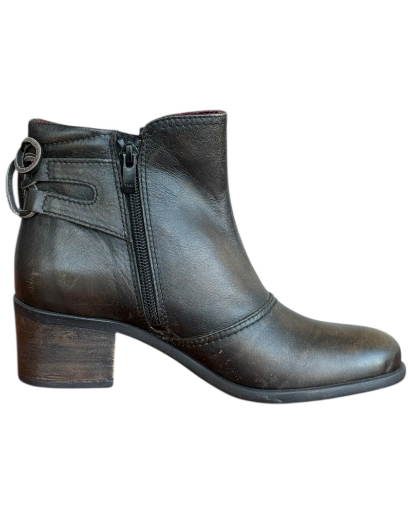 Δερμάτινο Γυναικείo Μποτάκι - N592