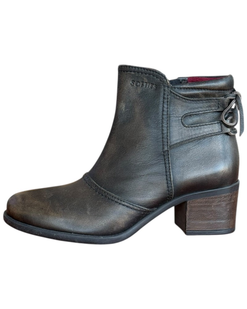 Δερμάτινο Γυναικείo Μποτάκι - N592