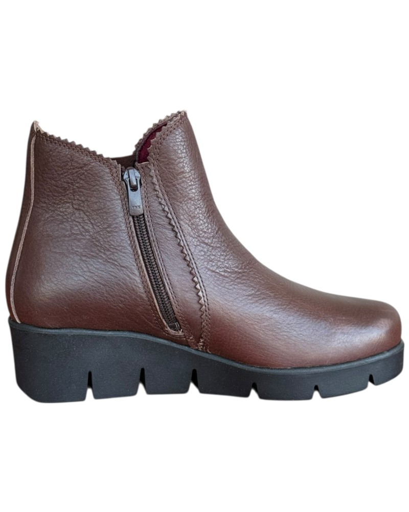 Δερμάτινο Γυναικείo Μποτάκι - N593