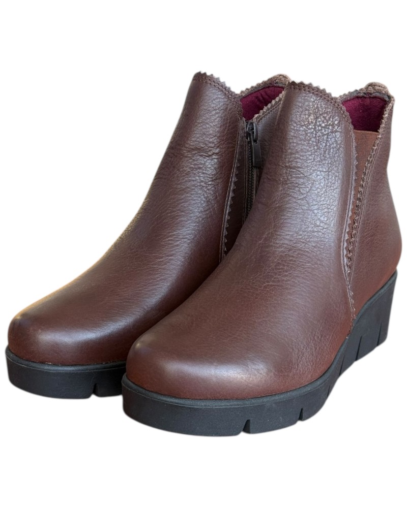 Δερμάτινο Γυναικείo Μποτάκι - N593