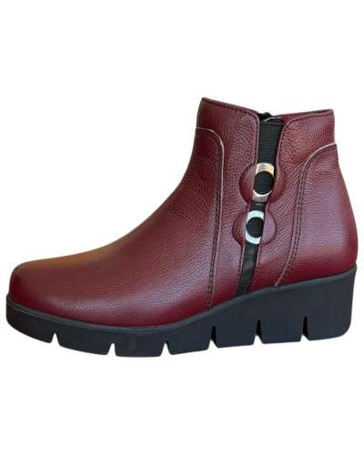 Δερμάτινο Γυναικείo Μποτάκι - N601