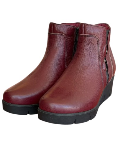 Δερμάτινο Γυναικείo Μποτάκι - N601