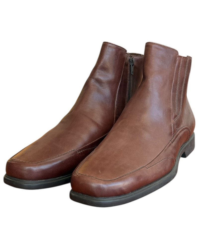  Δερμάτινο Ανδρικό Μποτάκι - N603