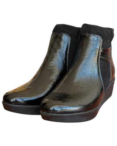 Δερμάτινο Γυναικείo Μποτάκι - N607