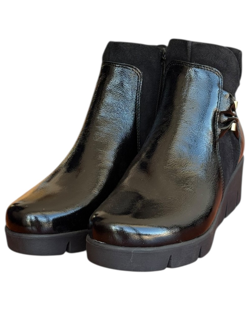 Δερμάτινο Γυναικείo Μποτάκι - N609