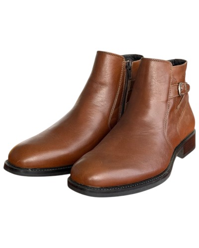  Δερμάτινο Ανδρικό Μποτάκι - N61