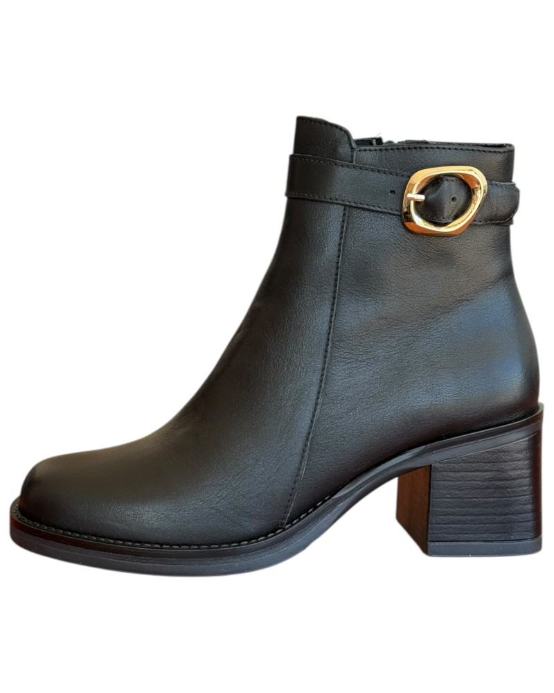 Δερμάτινο Γυναικείo Μποτάκι - N613