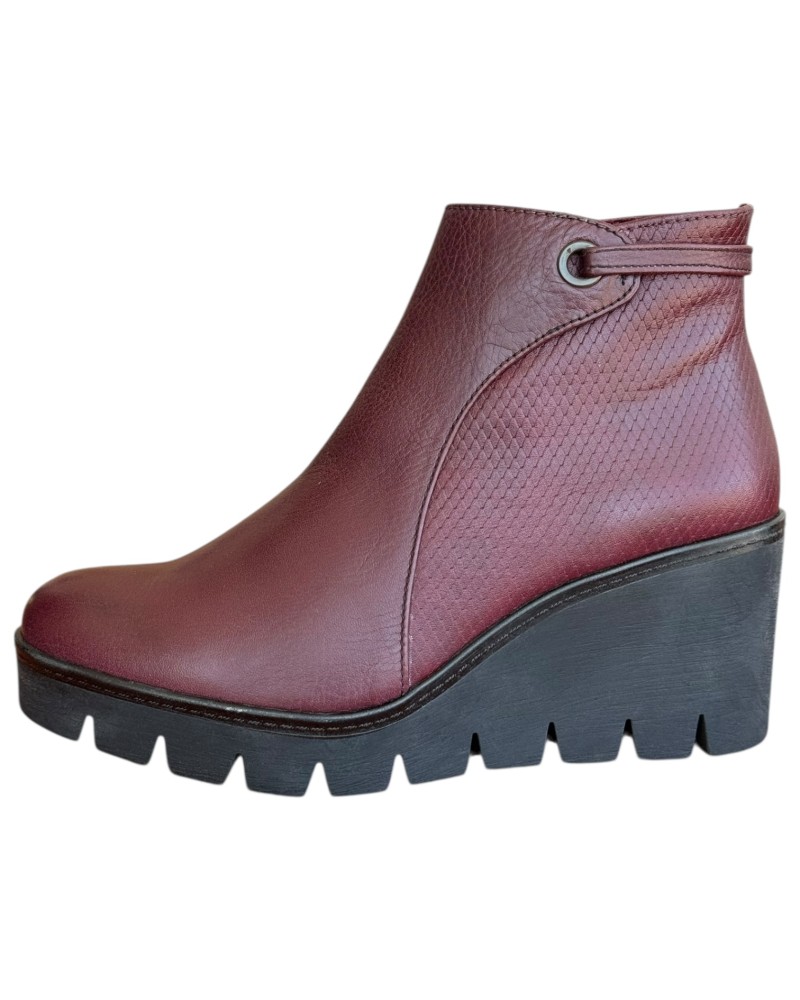 Δερμάτινο Γυναικείo Μποτάκι - N617