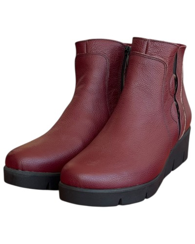 Δερμάτινο Γυναικείo Μποτάκι - N618