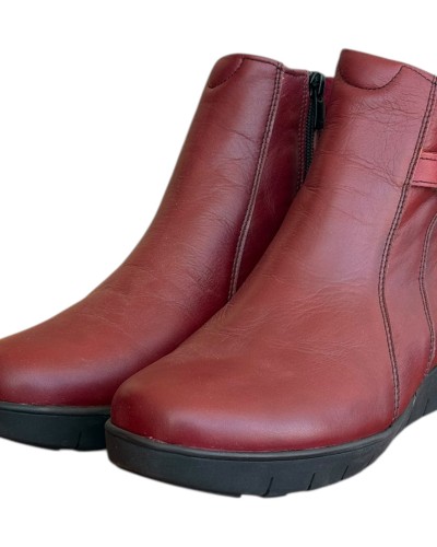 Δερμάτινο Γυναικείo Μποτάκι - N619