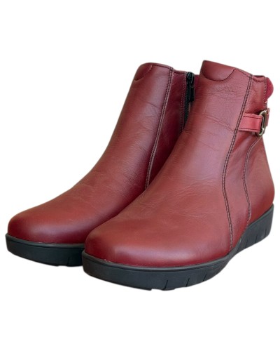 Δερμάτινο Γυναικείo Μποτάκι - N619