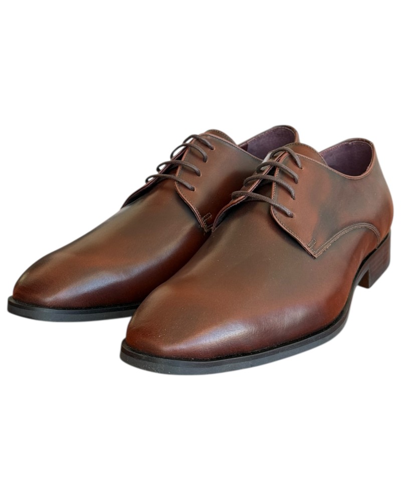  Δερμάτινο Ανδρικό Παπούτσι - N637