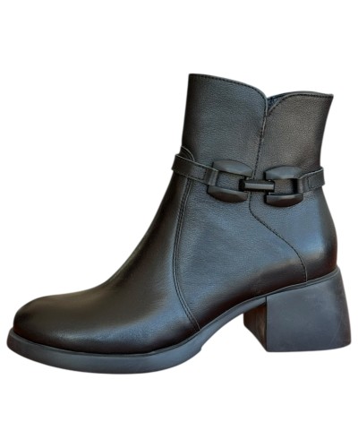 Δερμάτινο Γυναικείo Μποτάκι - N641