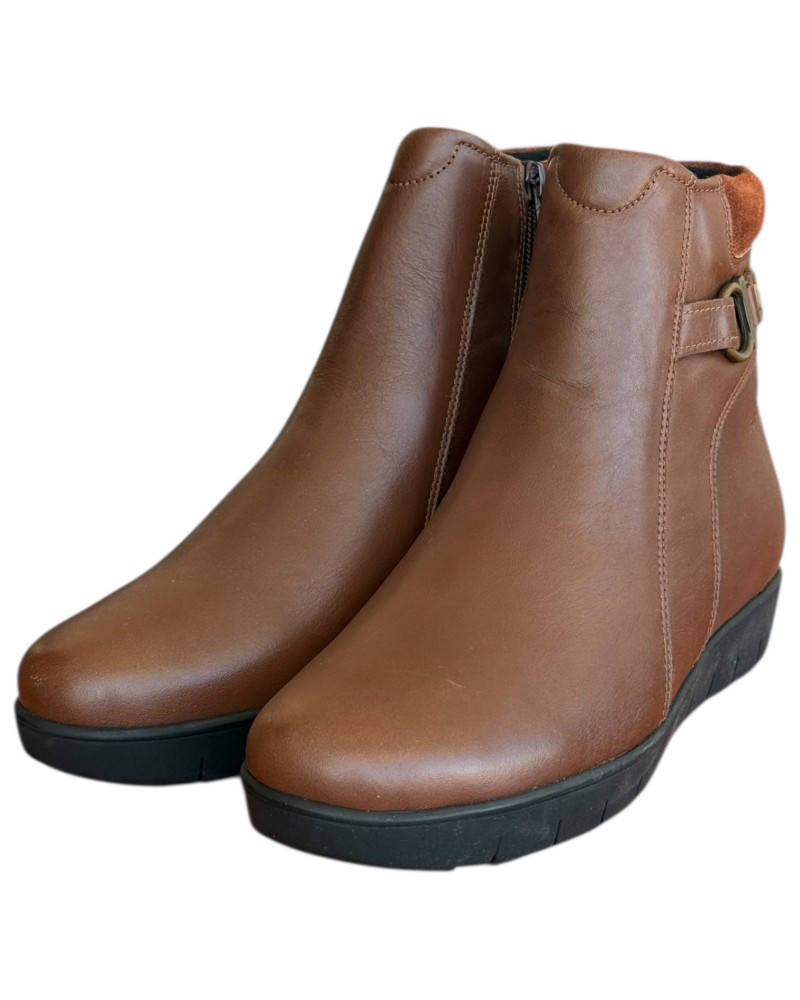 Δερμάτινο Γυναικείo Μποτάκι - N646