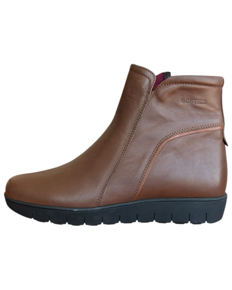 Δερμάτινο Γυναικείo Μποτάκι - N656