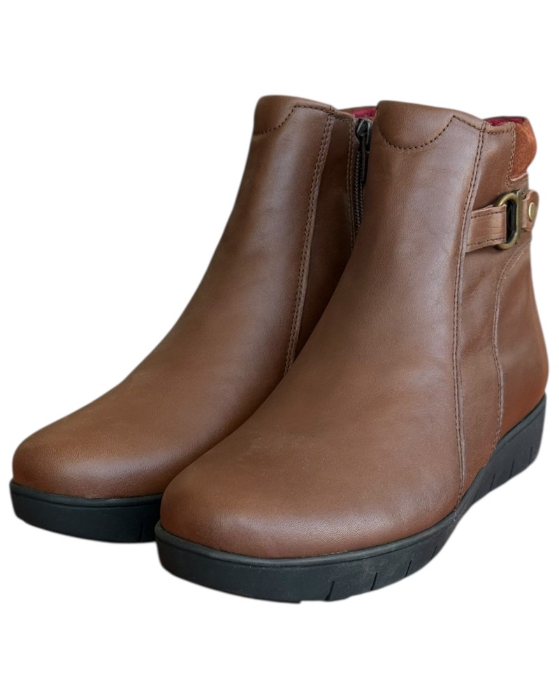 Δερμάτινο Γυναικείo Μποτάκι - N661