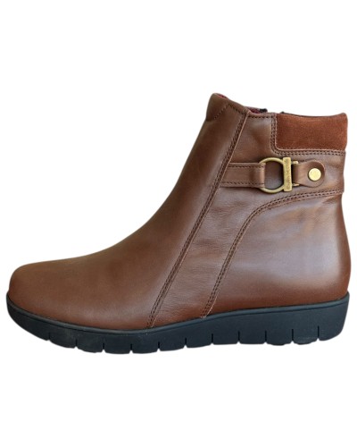 Δερμάτινο Γυναικείo Μποτάκι - N661