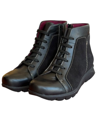 Δερμάτινο Γυναικείo Μποτάκι - N666