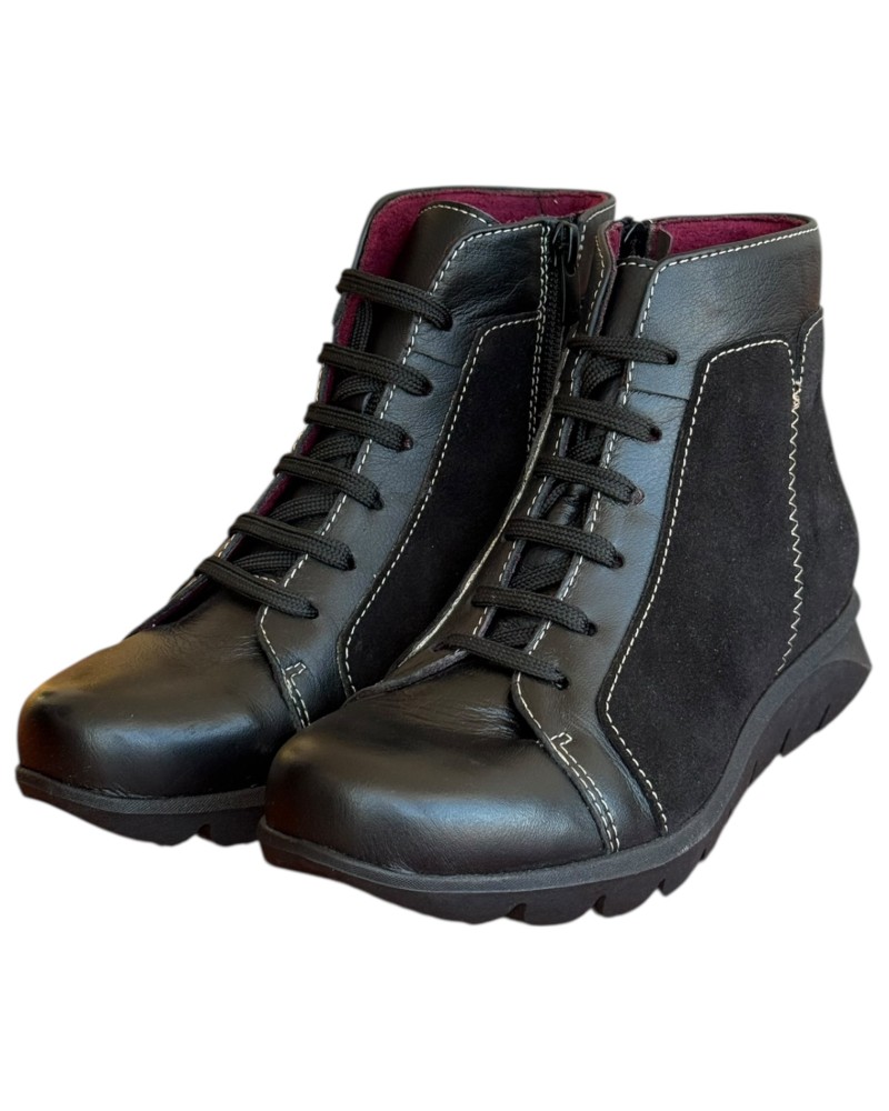 Δερμάτινο Γυναικείo Μποτάκι - N666