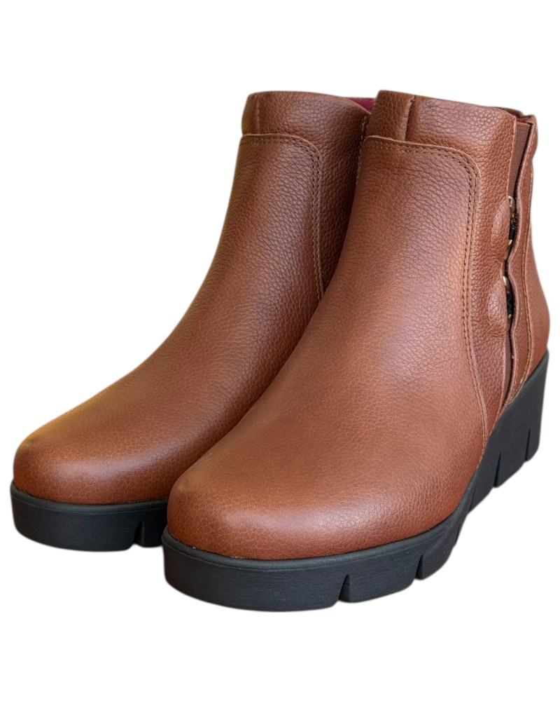 Δερμάτινο Γυναικείo Μποτάκι - N668