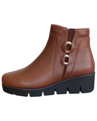 Δερμάτινο Γυναικείo Μποτάκι - N671