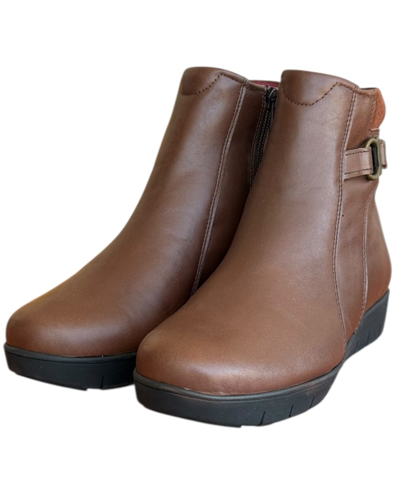 Δερμάτινο Γυναικείo Μποτάκι - N687