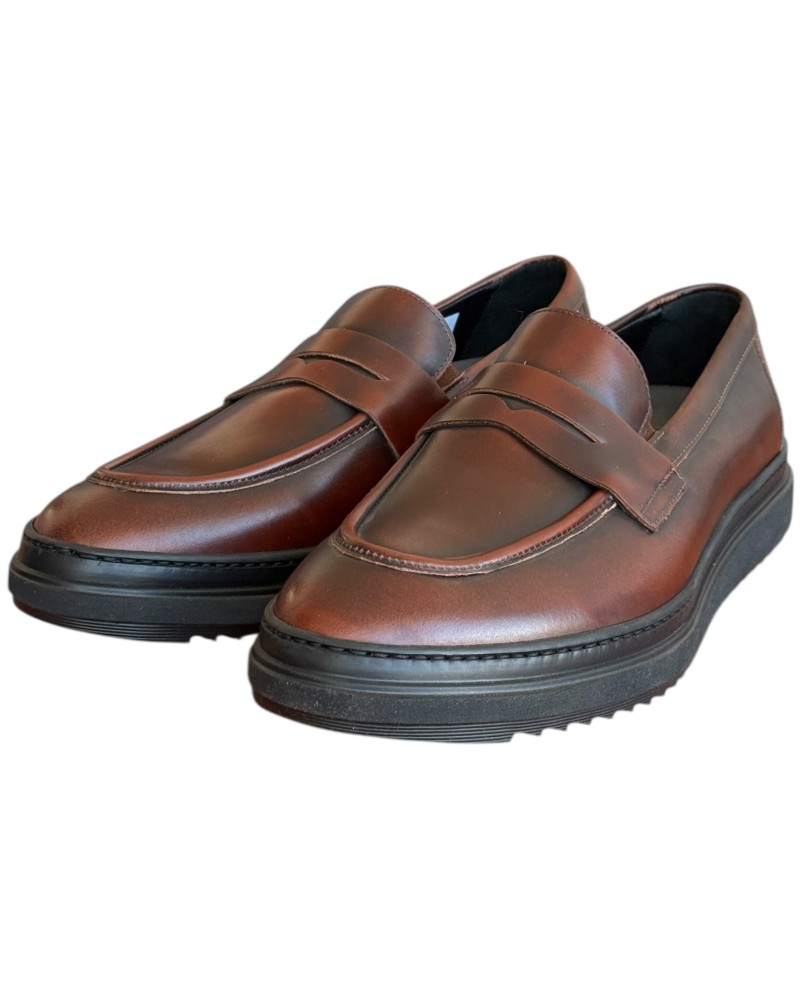  Δερμάτινο Ανδρικό Παπούτσι - N699