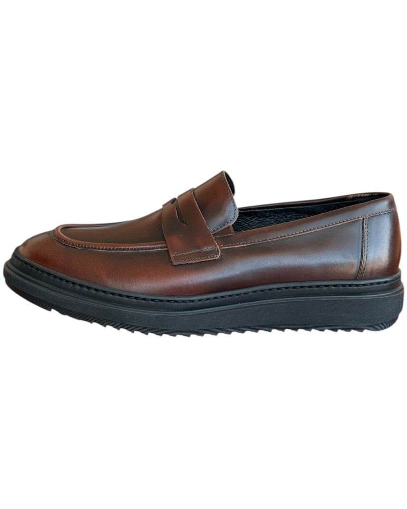  Δερμάτινο Ανδρικό Παπούτσι - N699