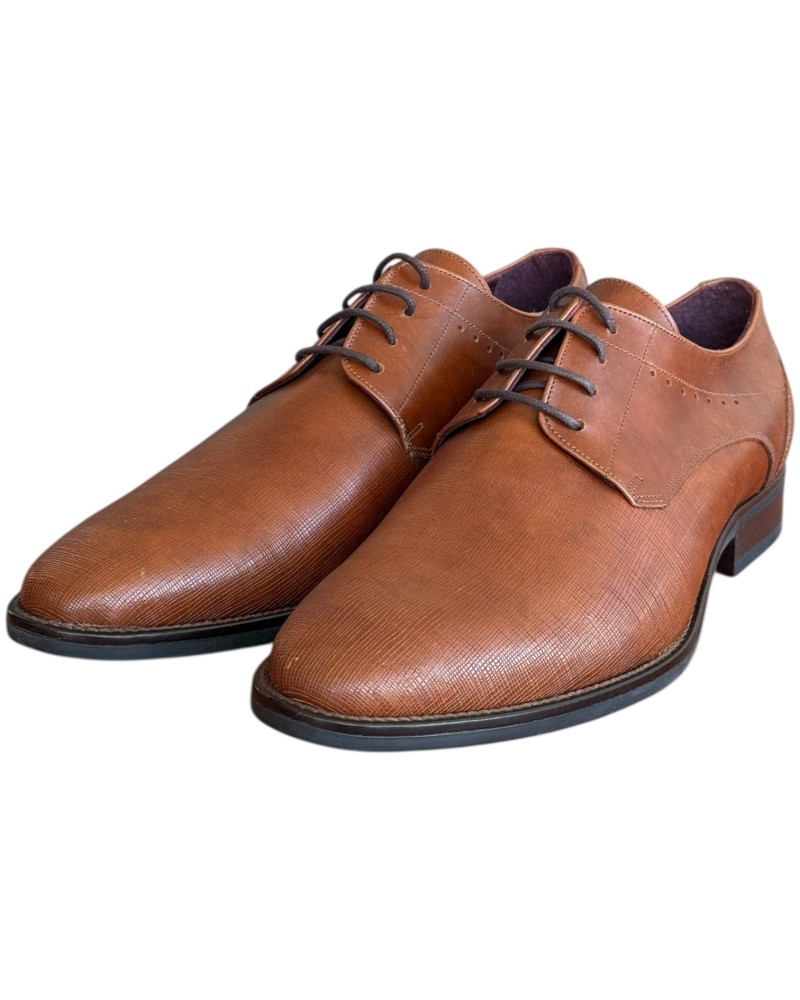  Δερμάτινο Ανδρικό Παπούτσι - N711