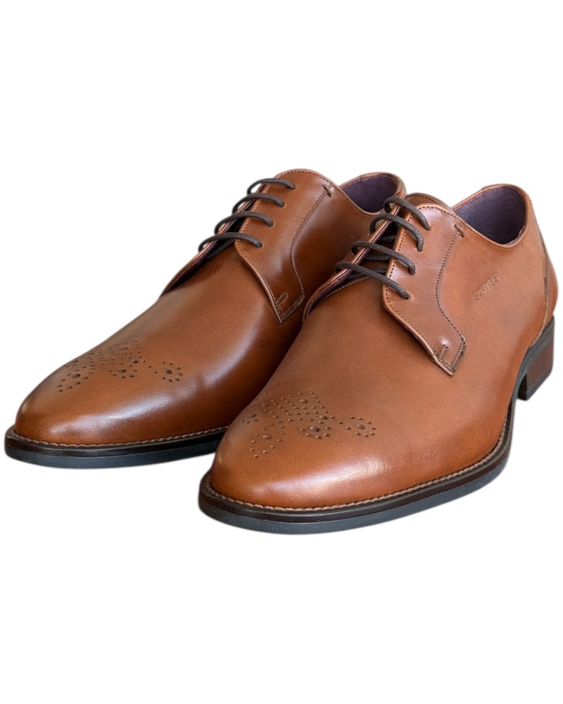  Δερμάτινο Ανδρικό Παπούτσι - N717