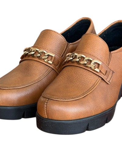 Δερμάτινο Γυναικείo Μοκασίνι - N719