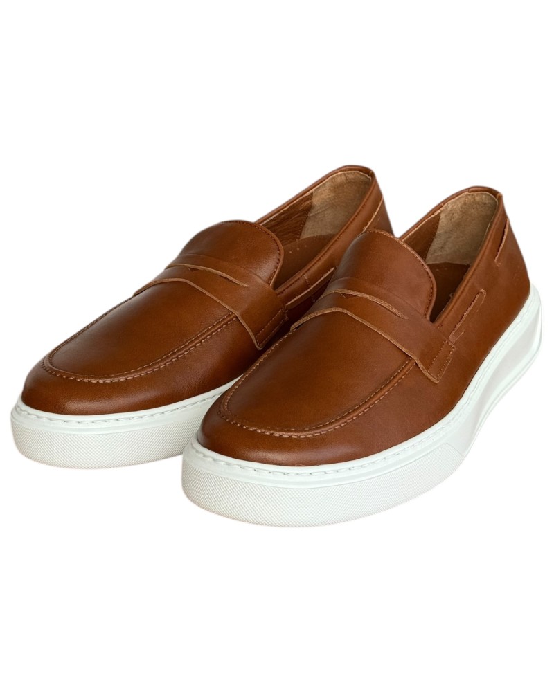  Δερμάτινο Ανδρικό Παπούτσι - N72