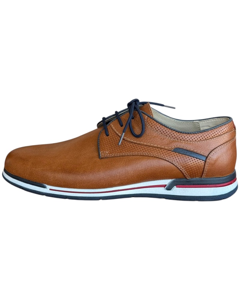  Δερμάτινο Ανδρικό Παπούτσι - N720