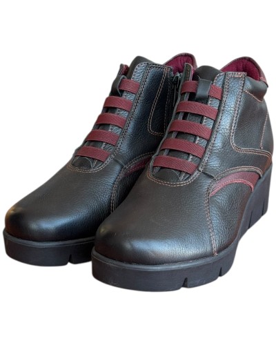 Δερμάτινο Γυναικείo Μποτάκι - N723