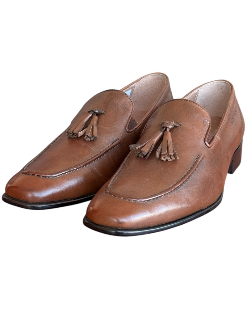  Δερμάτινο Ανδρικό Παπούτσι - N724