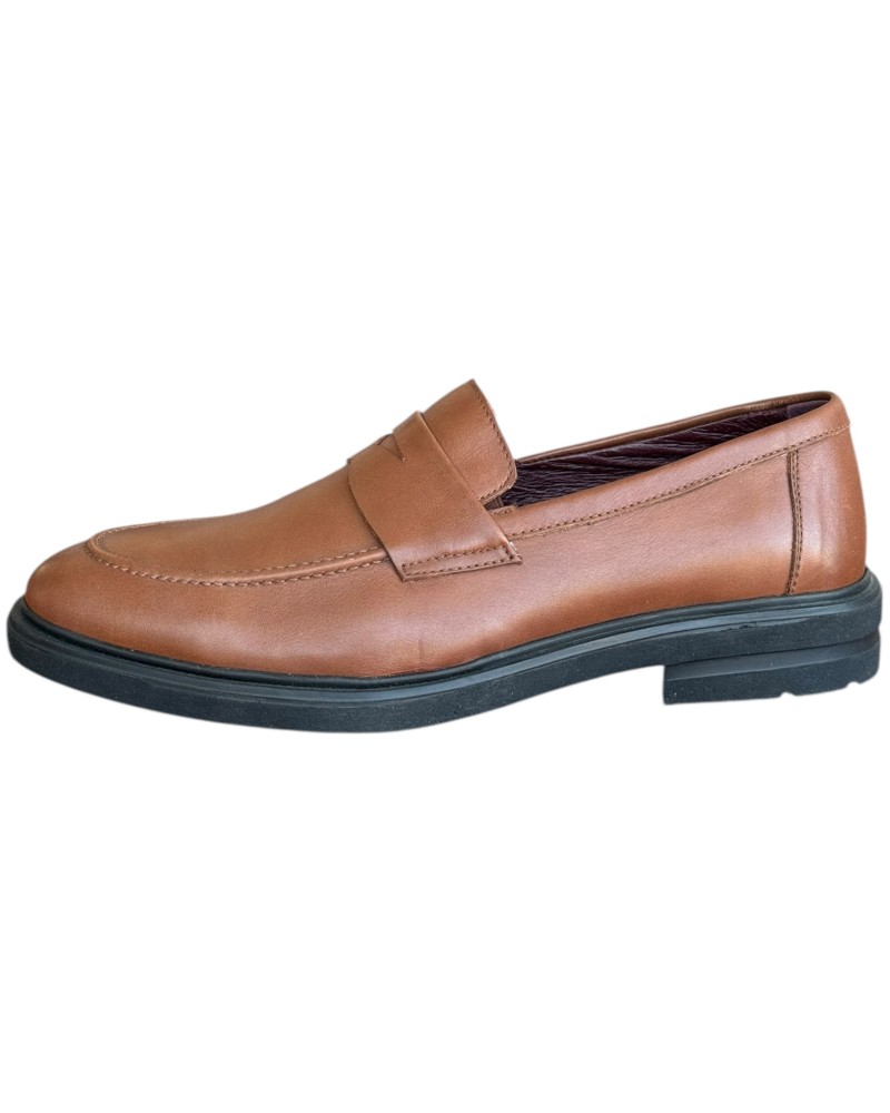  Δερμάτινο Ανδρικό Παπούτσι - N734