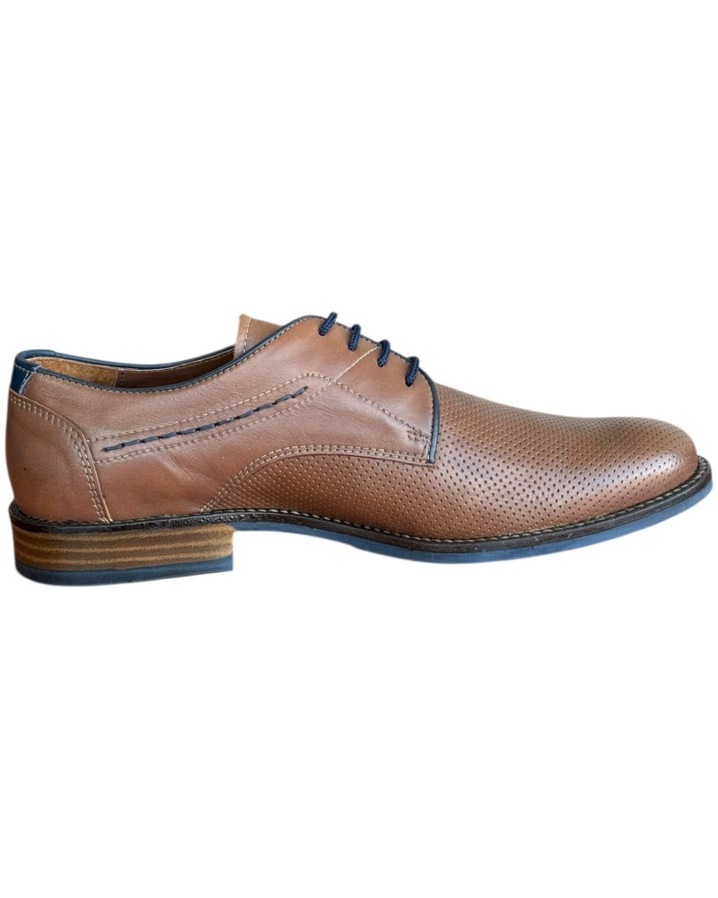  Δερμάτινο Ανδρικό Παπούτσι - N743